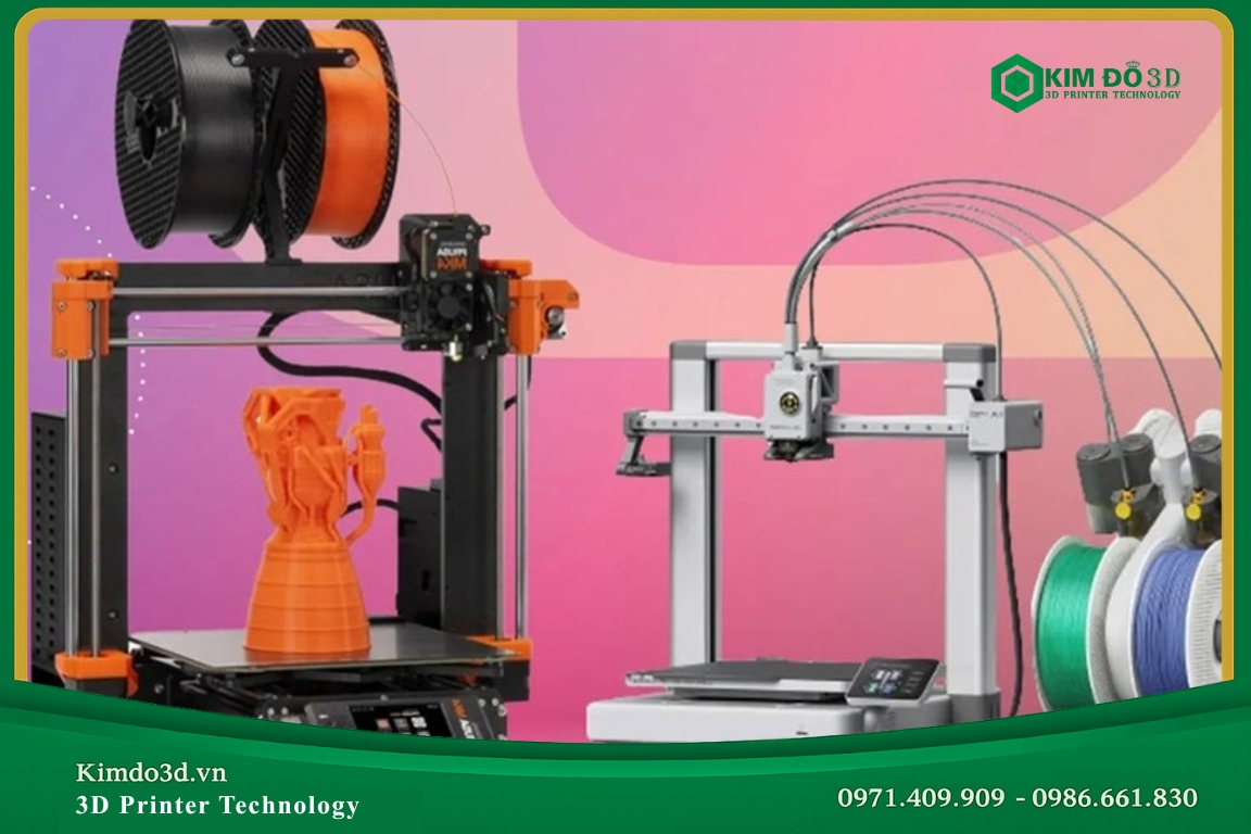 Máy in 3D FDM dành cho gia đình, giáo dục và người mới