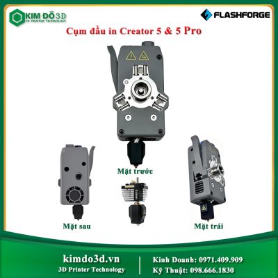 Cụm đầu in Creator 5 & 5 Pro